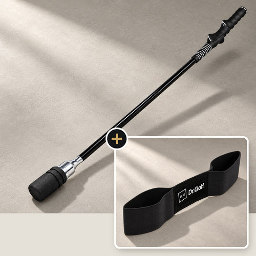 Dr.Golf Bundle: Tempo Swing Stick and Connection Band
