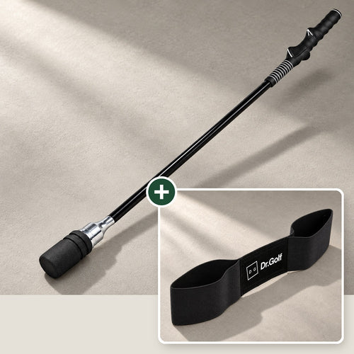 Dr.Golf Bundle: Tempo Swing Stick and Connection Band